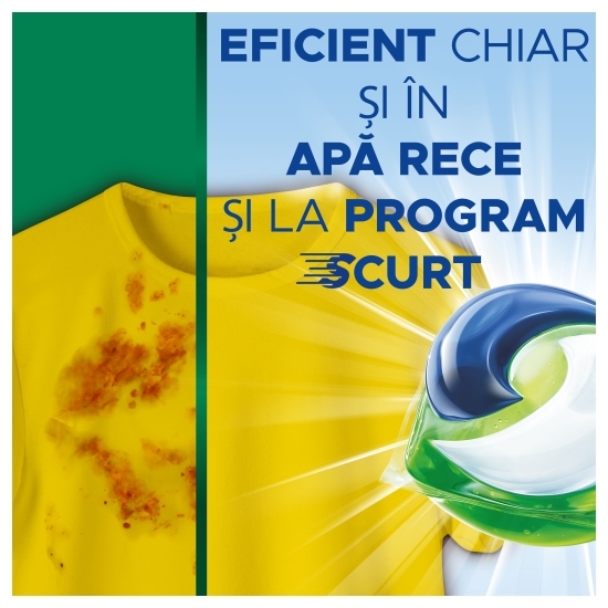 Detergent de rufe capsule All-in-One Pods Color, 14 spălări