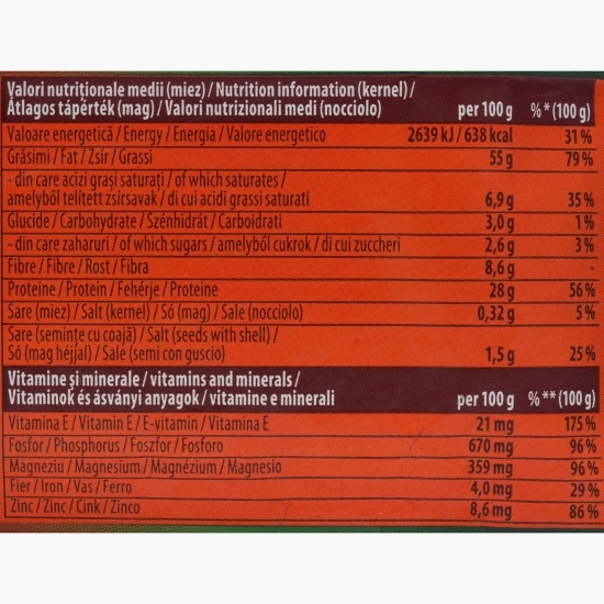 Semințe albe cu gust de paprica 90g