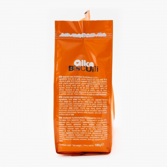 Biscuiți cu multicereale glazurați 180g