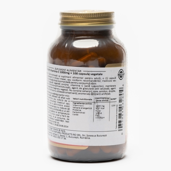 Vitamina C 1000mg 100 capsule vegetale