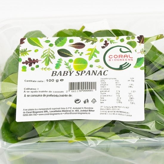 Baby spanac 100g