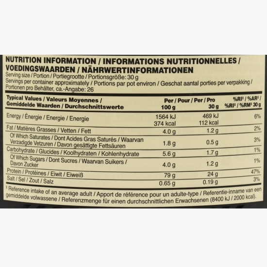 Proteine din zer, pudră proteică ON 100% Whey Gold Standard, aromă vanilie, 780g