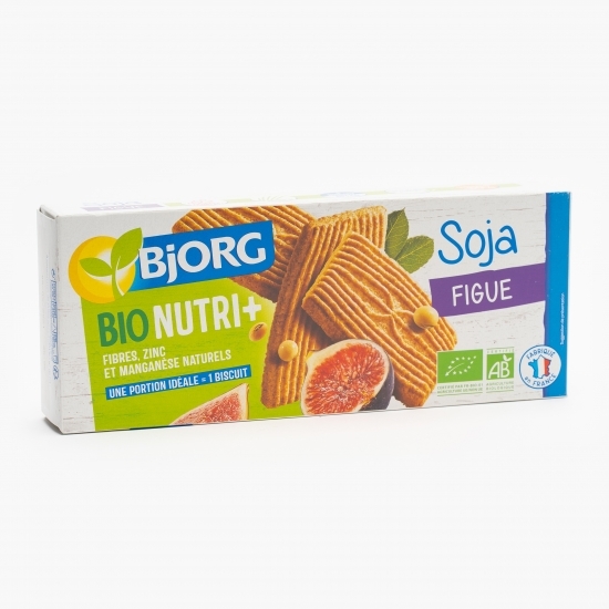 Biscuiți ecologici cu soia și smochine 240g