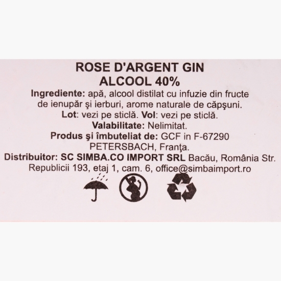 Gin Strawberry, 40%, 700ml
