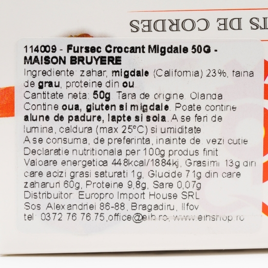 Fursec crocant migdale 50g