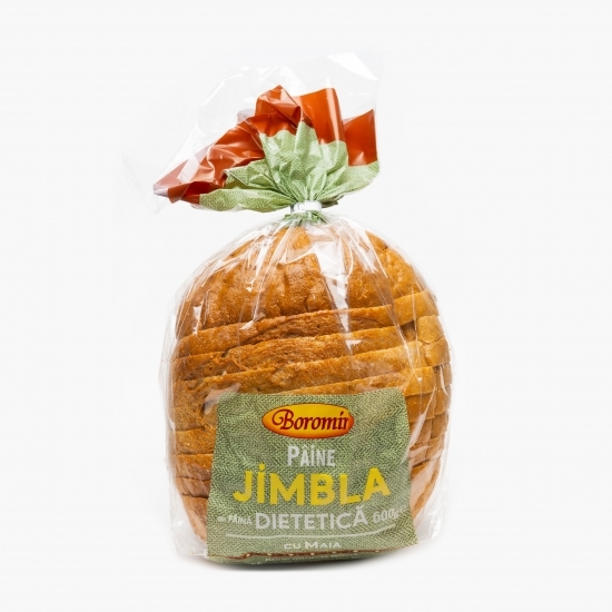 Pâine cu făină dietetică feliată 600g