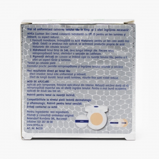 Cremă cu pigment Cellular Cushion nuanță 0.3 închisă, 15g