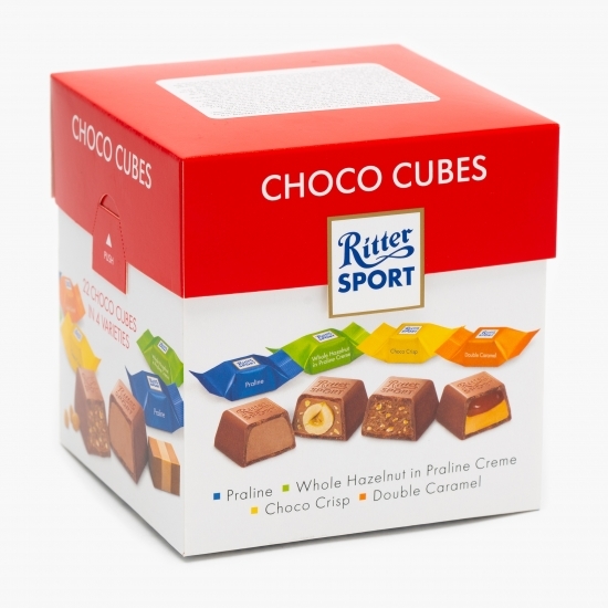 Praline asortate Choco Cubes 176g 