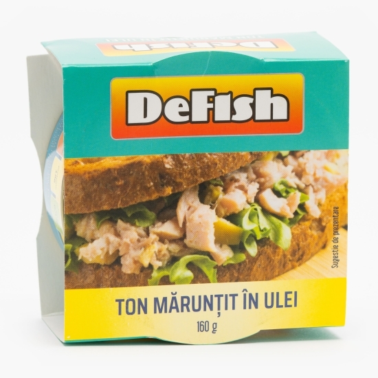 Ton mărunțit în ulei 160g