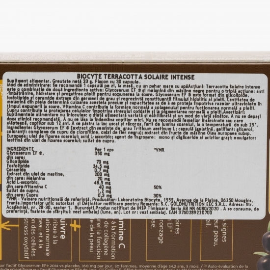 Terracotta Solaire intense 30 capsule