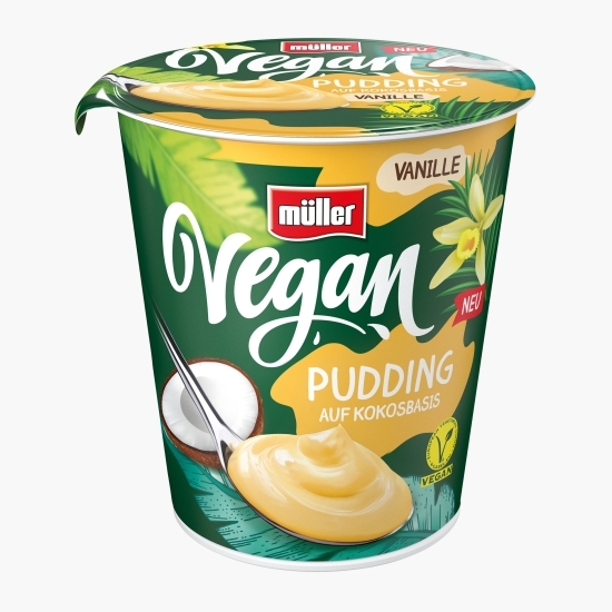 Budincă de vanilie vegană din cremă din nuci de cocos 300g
