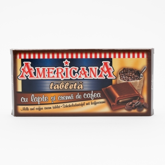 Tabletă de cacao cu cremă de cafea 90g  