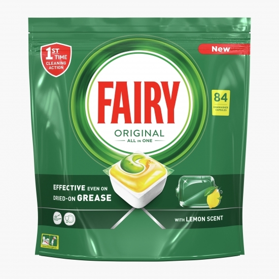 Detergent automat capsule pentru mașina de spălat vase All in one, 84 spălări