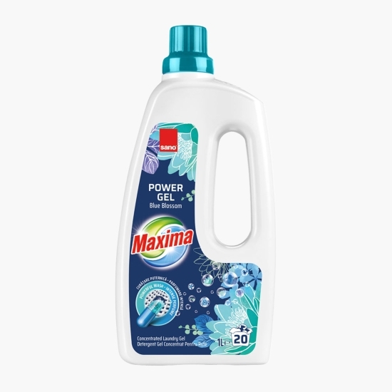 Detergent de rufe lichid Gel Blue Blossom 20 spălări, 1l