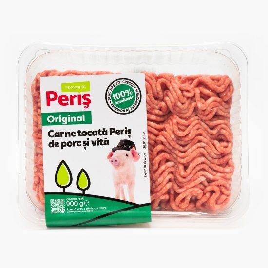 Carne tocată de porc, vită 900g