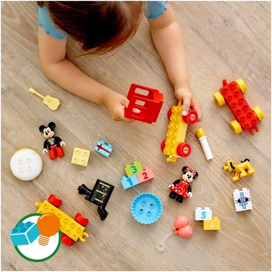 Trenul zilei aniversare Mickey și Minnie Disney, 10941 Duplo, 22 piese, +2 ani