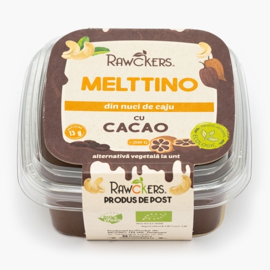 Pastă tartinabilă Melttino din nuci de caju cu ciocolată eco 200g