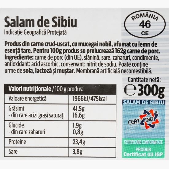 Salam de Sibiu 300g