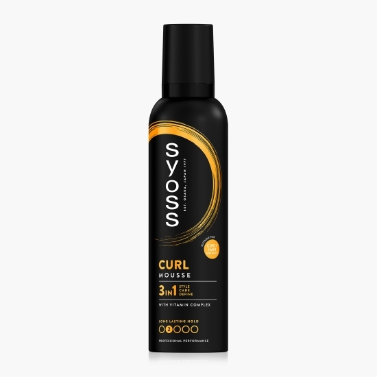 Spumă pentru păr Curl Control 2, 200 ml