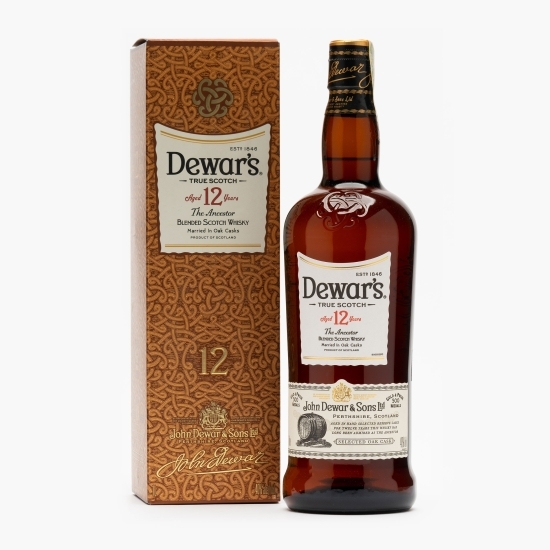Blended Whisky, 12 Yo, 40%, Scotland, 1l + cutie