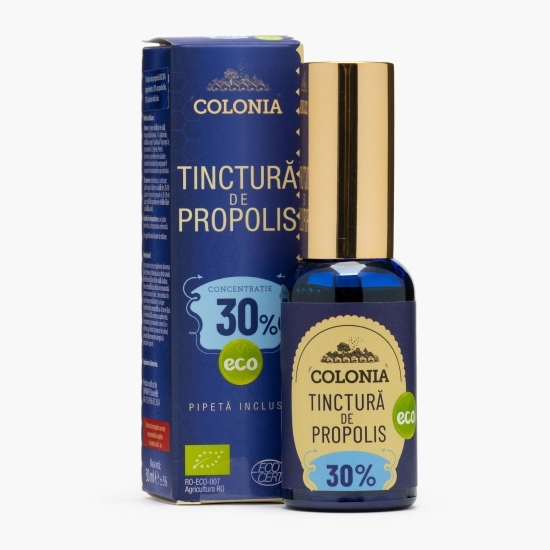 Tinctură de propolis eco, concentrație 30%, 30ml