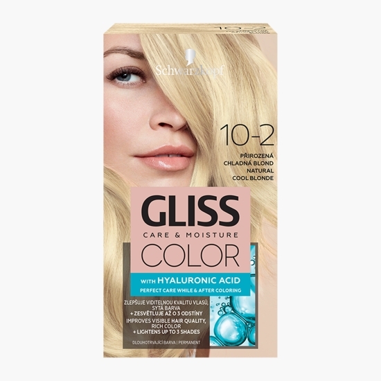 Vopsea de păr permanentă Color 10-2 blond rece natural 142.5ml