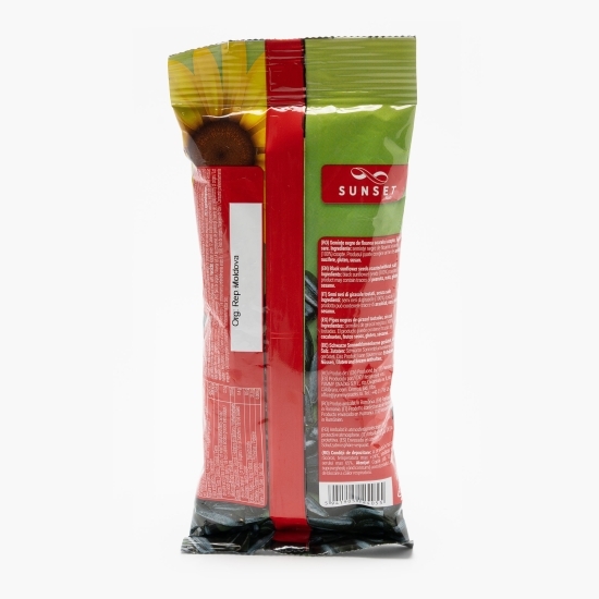 Semințe negre de floarea-soarelui coapte fără sare 100g