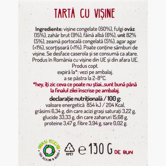 Tartă cu vișine 130g