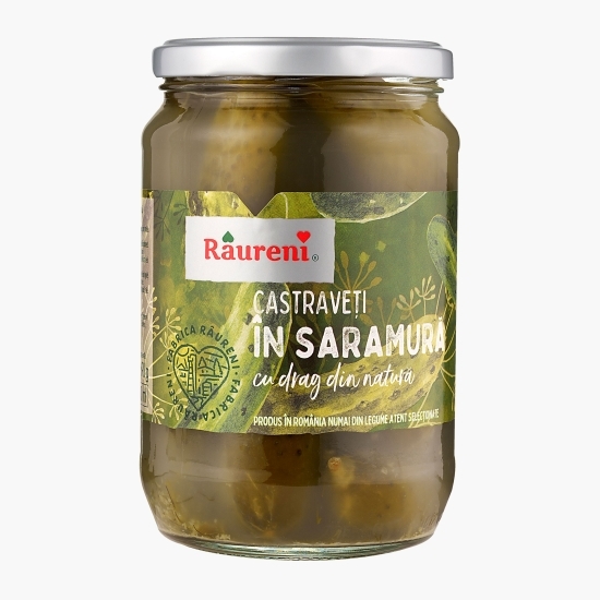 Castraveți în saramură 690g