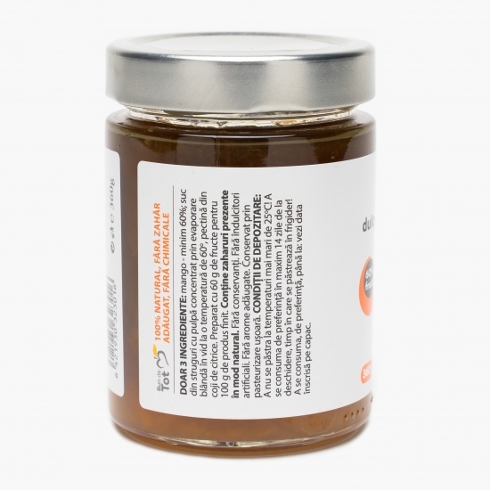 Dulceață de mango fără zahăr adăugat 360g