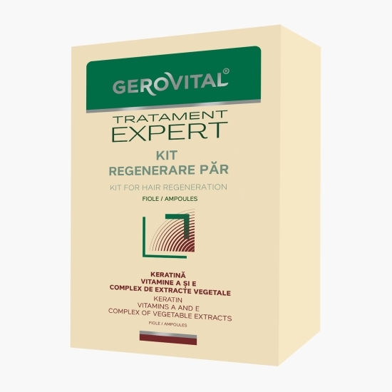 Kit regenerare păr Tratament Expert, fiole 
