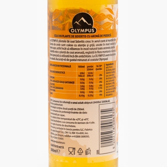 Ceai de la munte piersică 0.5l