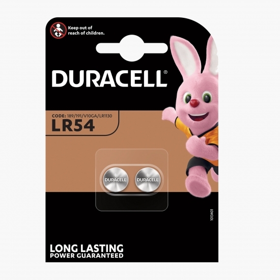 Baterii LR54, 1.5 V, 2 buc