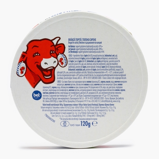 Brânză topită mix 8 porții, 120g