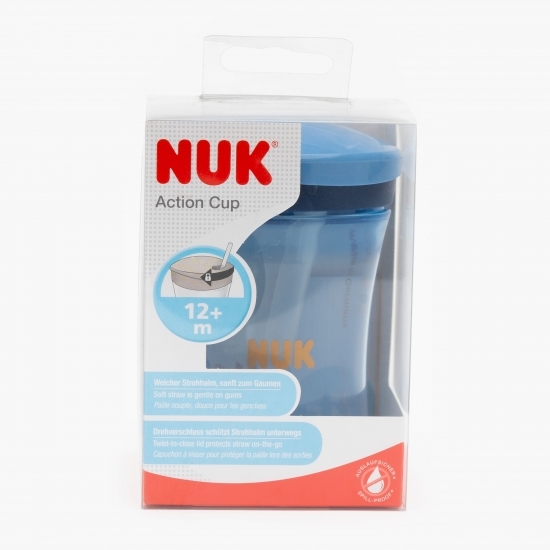 Cană Action albastră, 12+ luni, 230ml