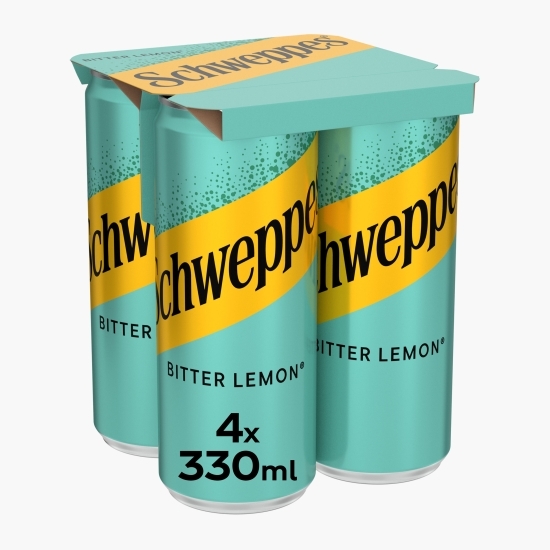 Apă tonică Bitter Lemon doză 4x0.33l