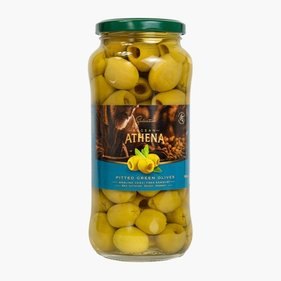 Măsline verzi fără sâmburi, 580g