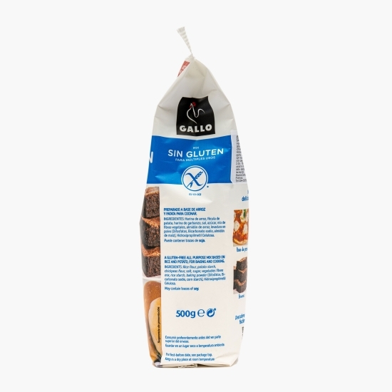 Mix de făină fără gluten pe bază de orez și cartof pt copt și gătit 500g