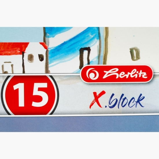 Bloc desen Herlitz X.Block, A3, 15 file, 120 gr/mp