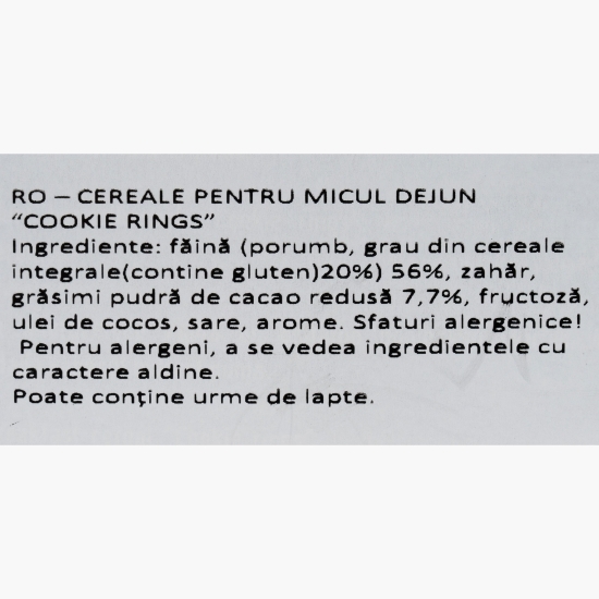 Cereale Cookie Rings 425g