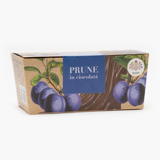 Prune în ciocolată neagră 200g