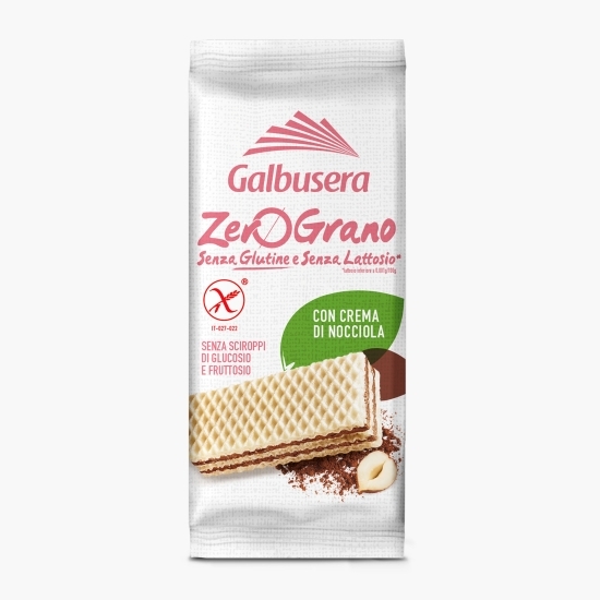 Napolitane cu cremă de alune, fără gluten și fără lactoză 45g
