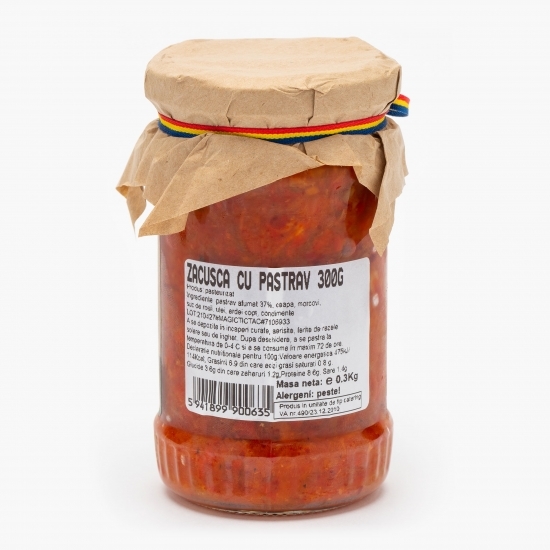 Zacuscă cu păstrăv afumat 300g