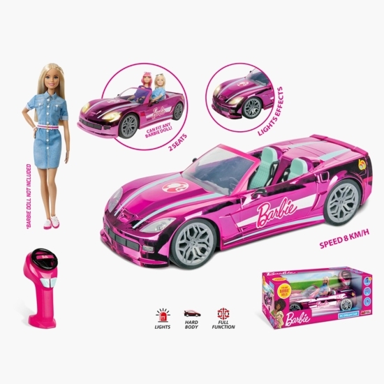 Mașină cu telecomandă Barbie, 3+ ani
