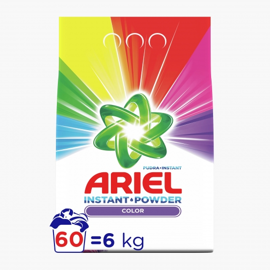 Detergent de rufe pudră automat Color 60 spălări, 6kg