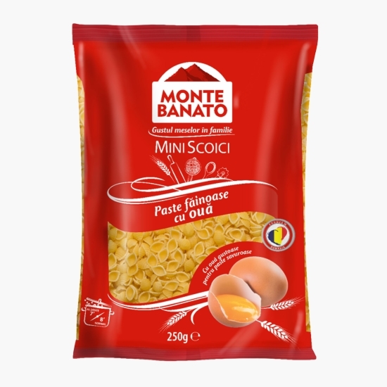 Paste făinoase cu ou, mniscoici 250g 