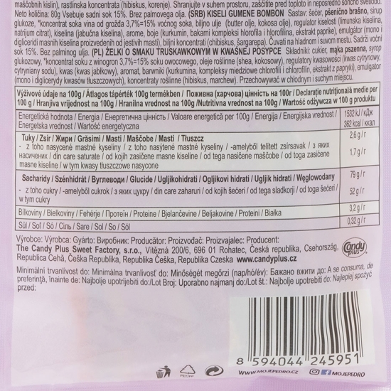 Jeleuri gumate multicolore 80g