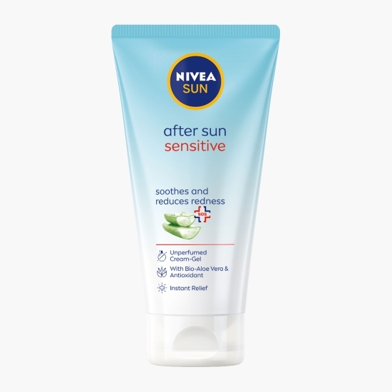 Cremă-gel după plajă cu aloe vera Sensitive 175ml
