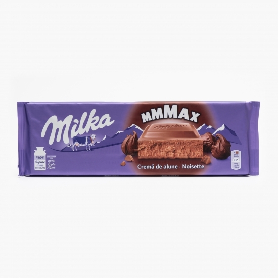 Ciocolată cu cremă de alune Mmmax 270g