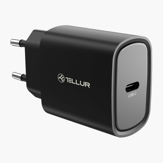 Încărcător ultrarapid 20W TLL151411, Type-C, negru